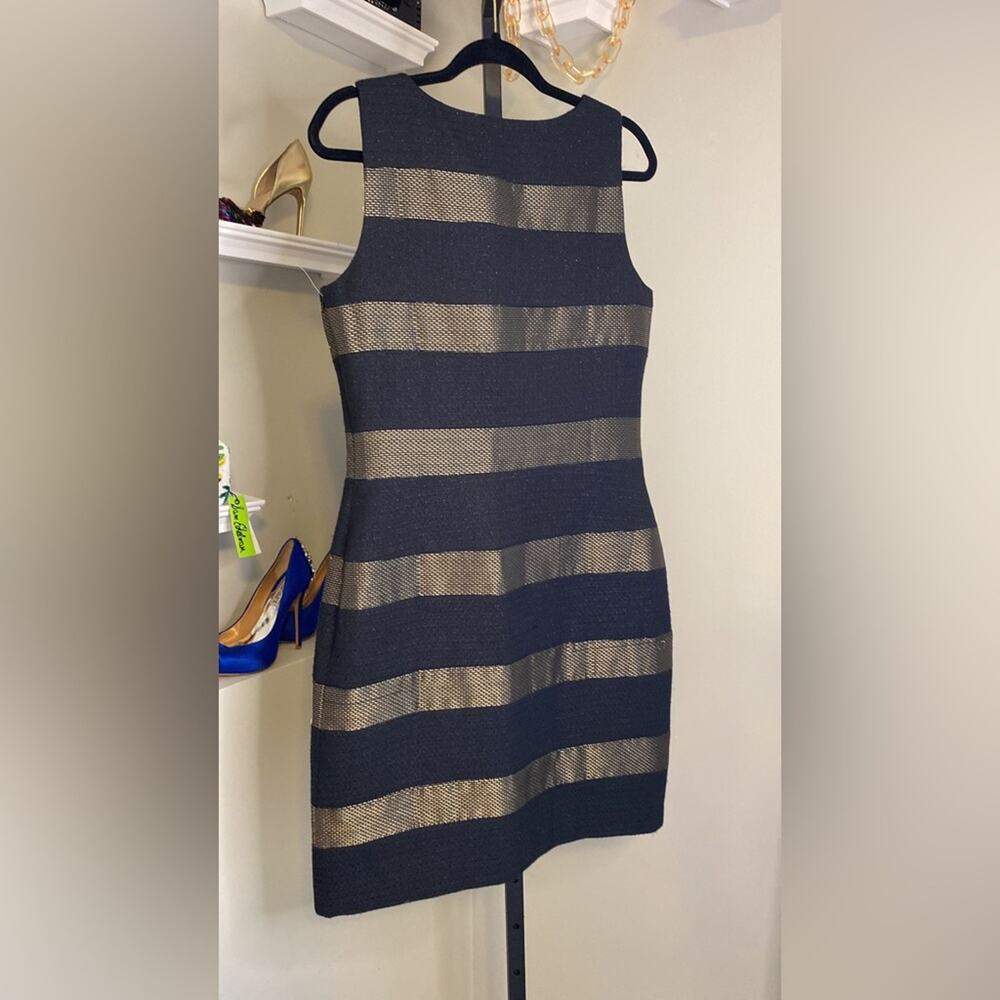 Rolando Santana black and gold dress - Picture 3 of 7
